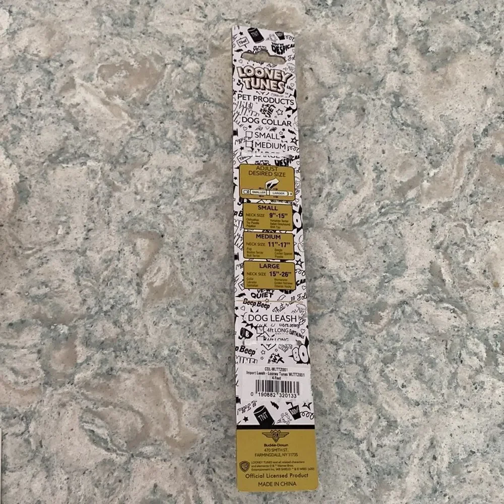 WB  Looney Tunes Tasmanian Pet Leash